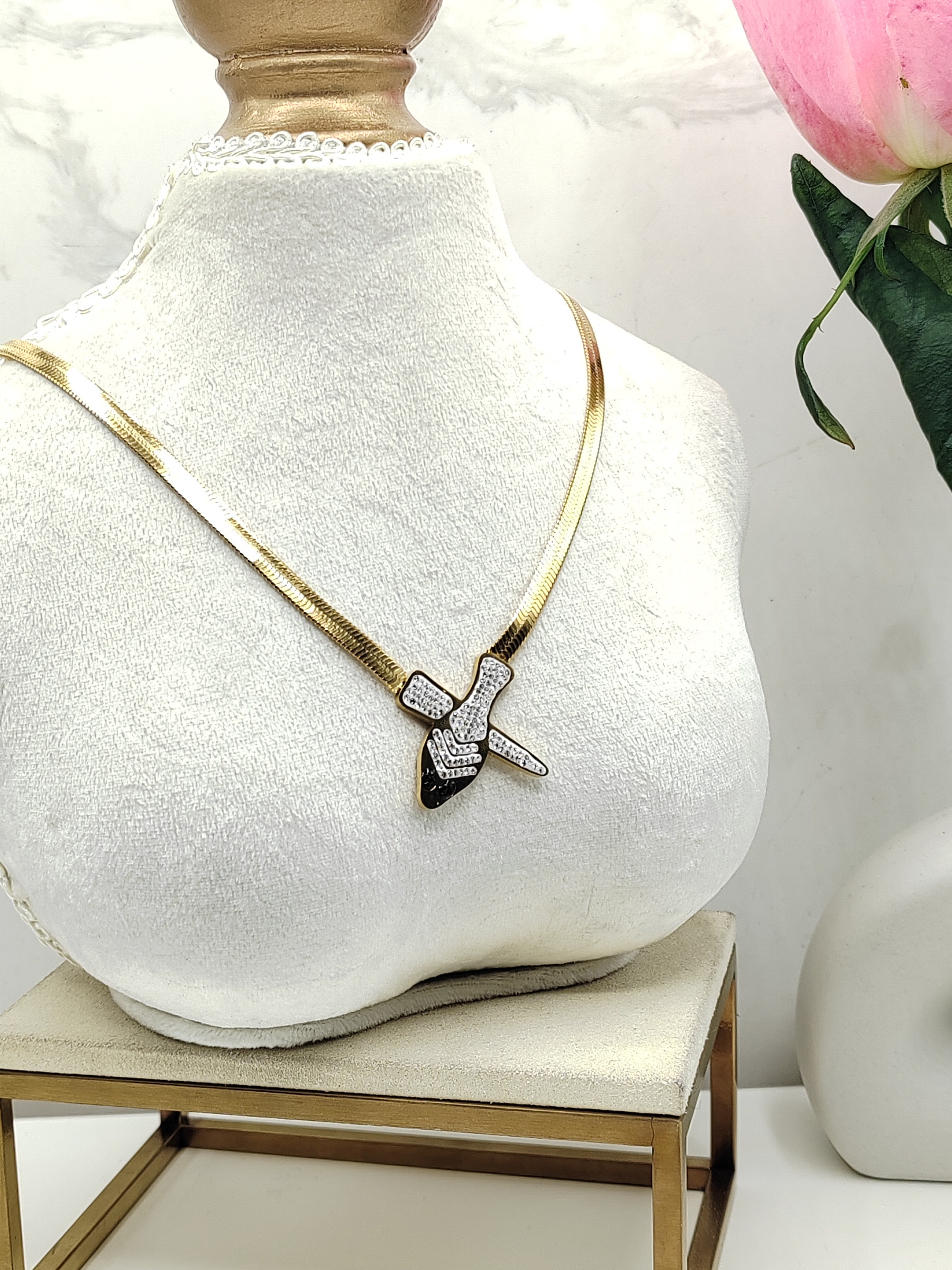 Grossiste I.L JOLI B - Collier en acier inoxydable