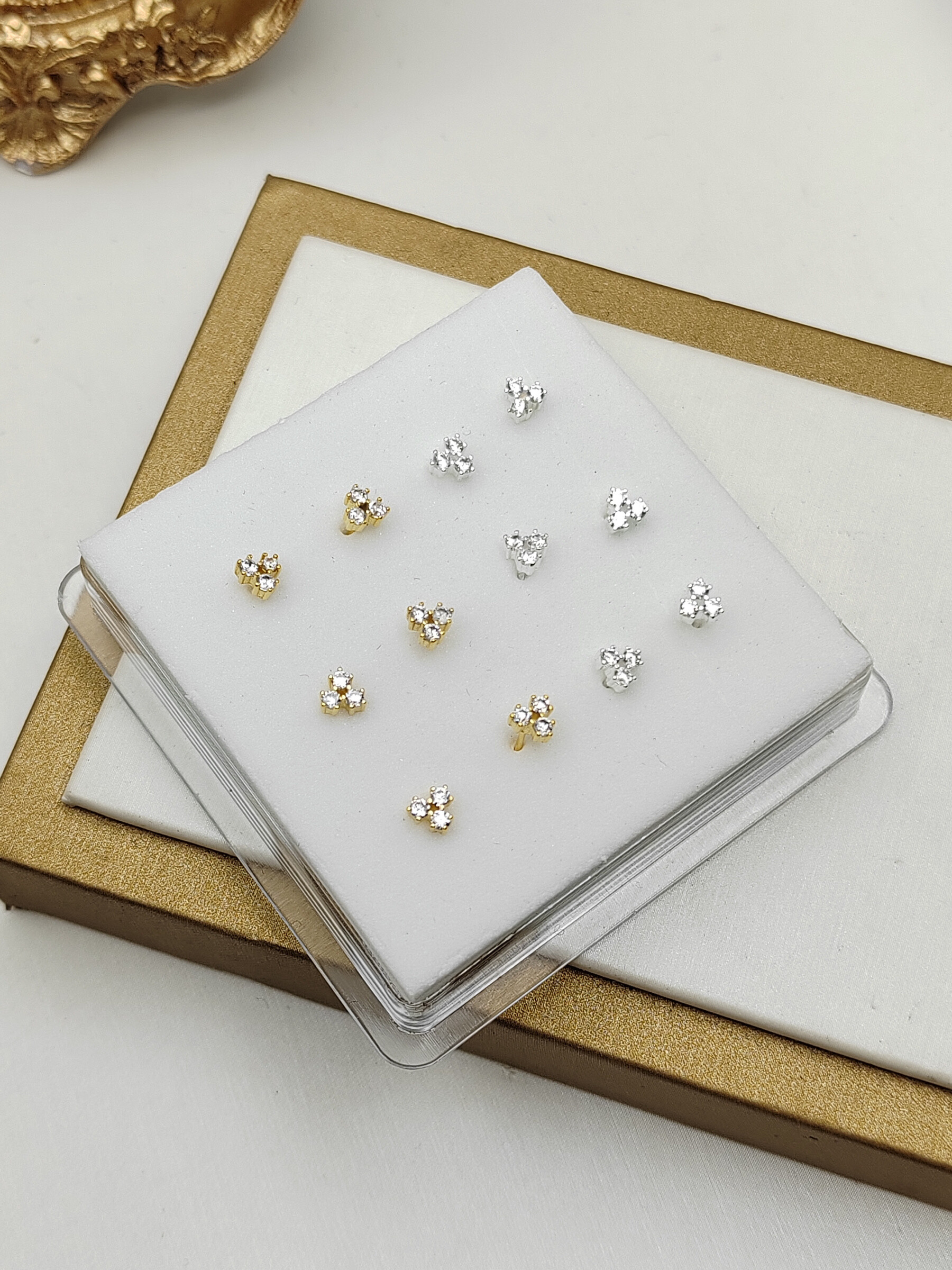 Grossiste I.L JOLI B - Boite de piercing de nez fantaisie
