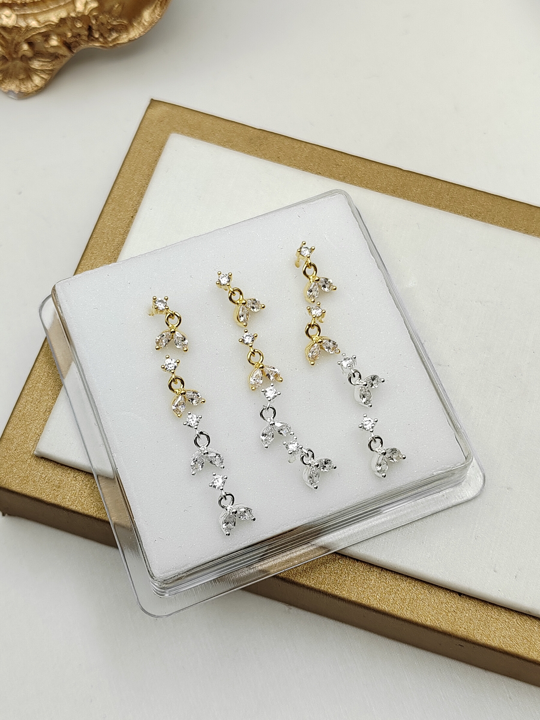 Grossiste I.L JOLI B - Boite de piercing de nez fantaisie