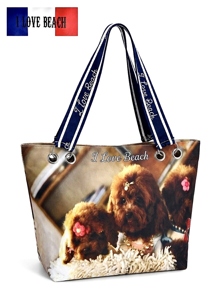 Grossista I Love Beach - Borsa da spiaggia I Love Beach