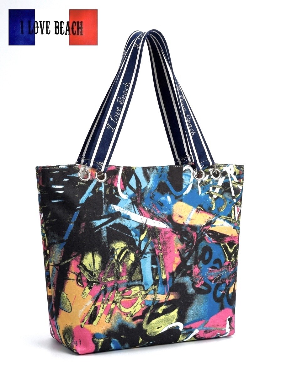 Großhändler I Love Beach - Strandtasche I Love Beach