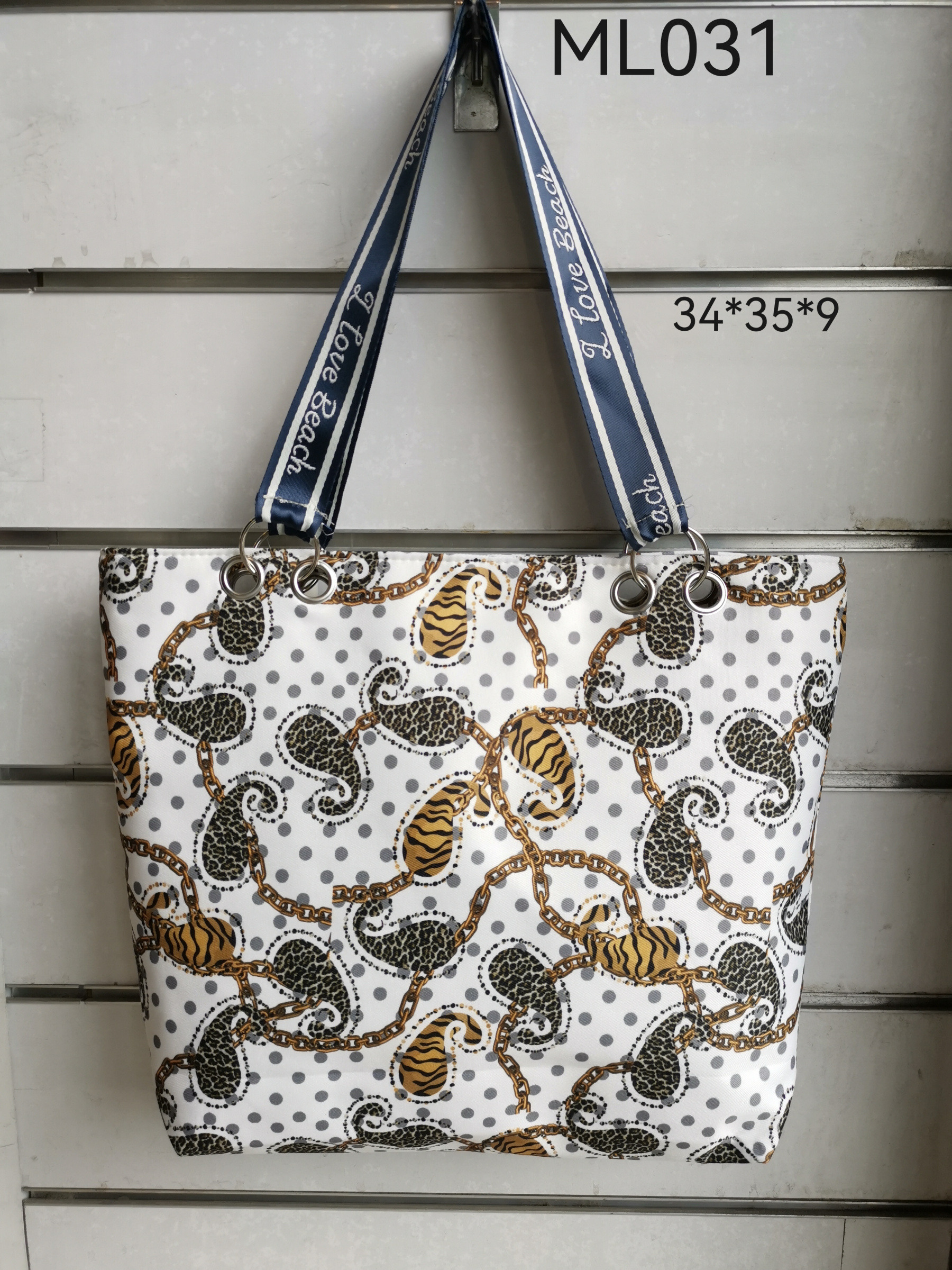 Grossiste I Love Beach - Sac plage