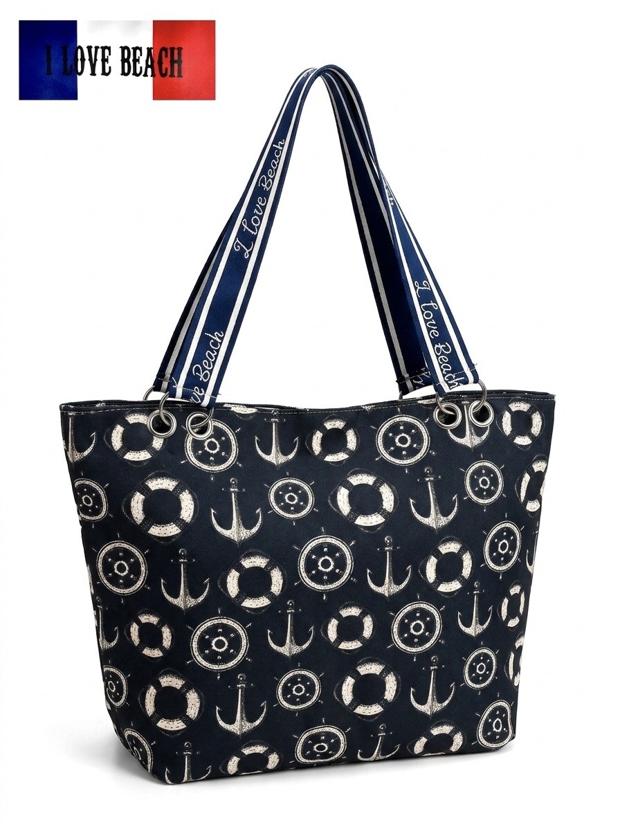 Wholesaler I Love Beach - I Love Beach Tote Bag
