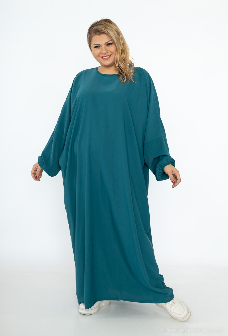 Grossiste I'Mod - Abaya papillon en soie de médine