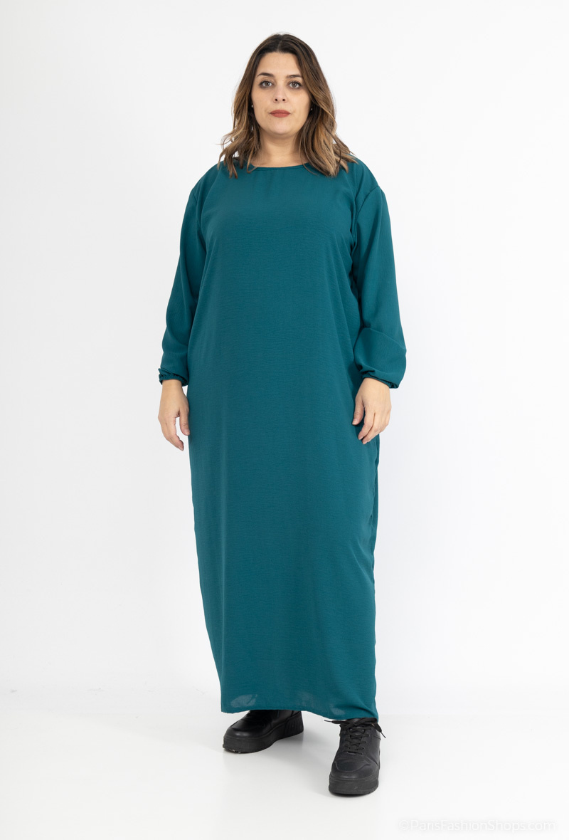 Grossiste I'Mod - Abaya manches élastique en jazz