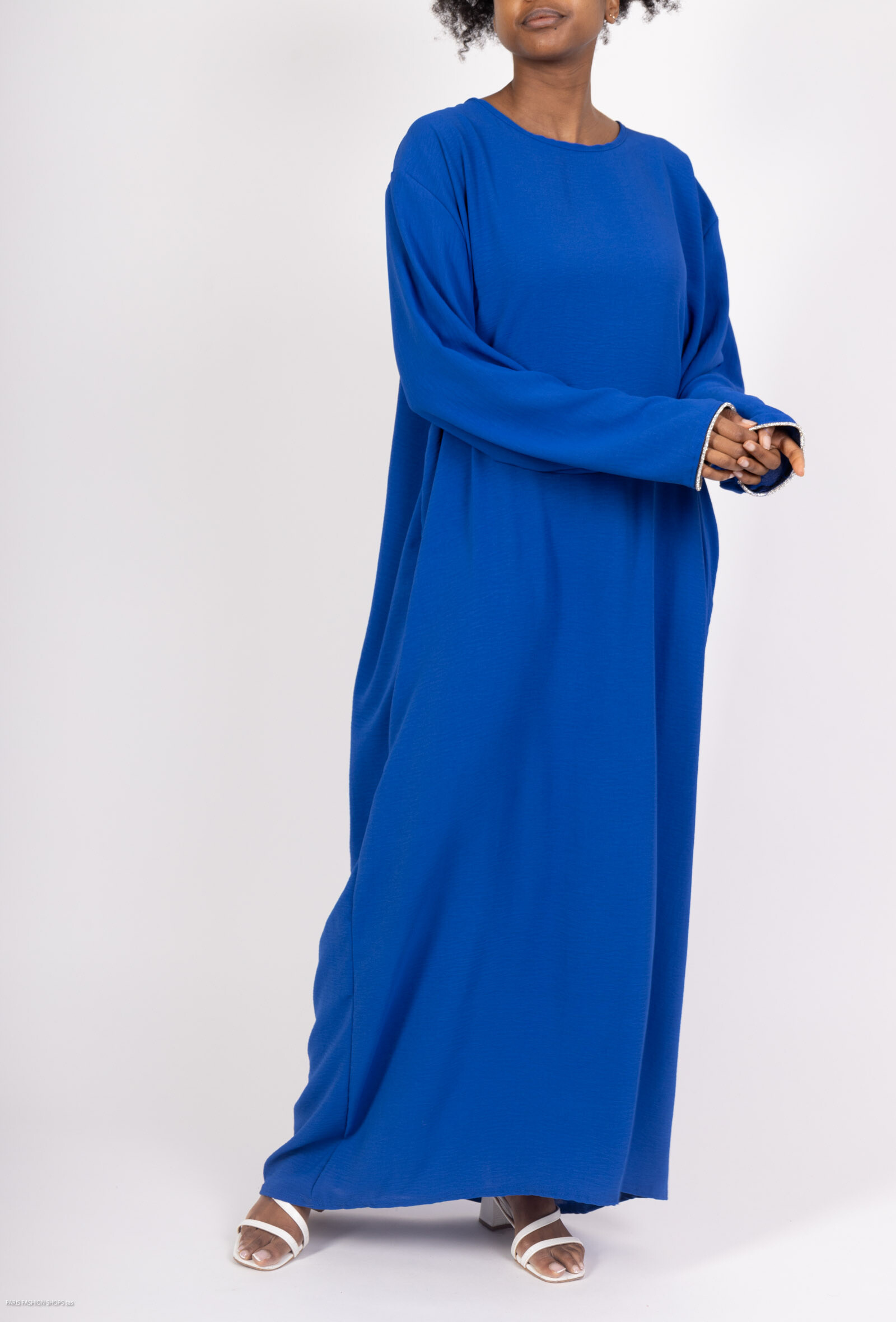 Grossiste I'Mod - Abaya manches strass en jazz