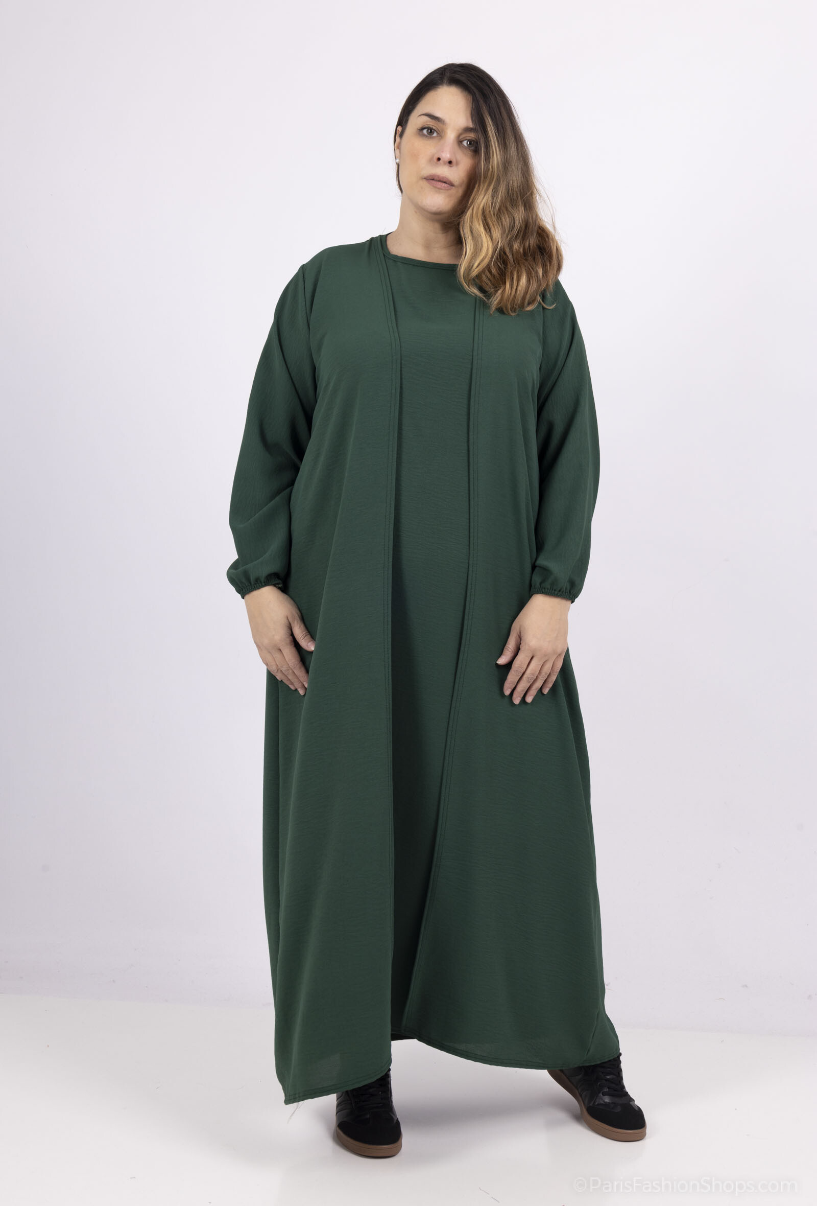 Wholesaler I'Mod - 2-piece jazz vest and dress set