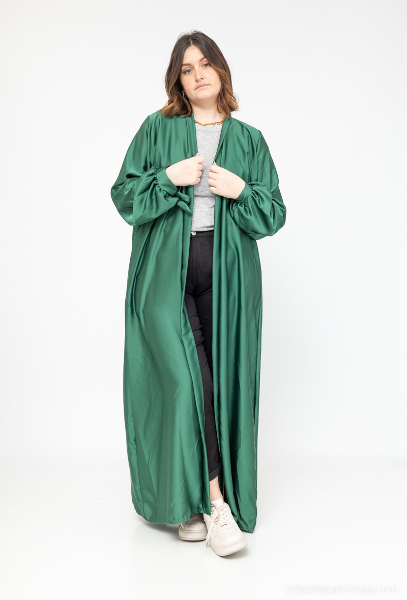 Wholesaler I'Mod - Long vest with satin bow