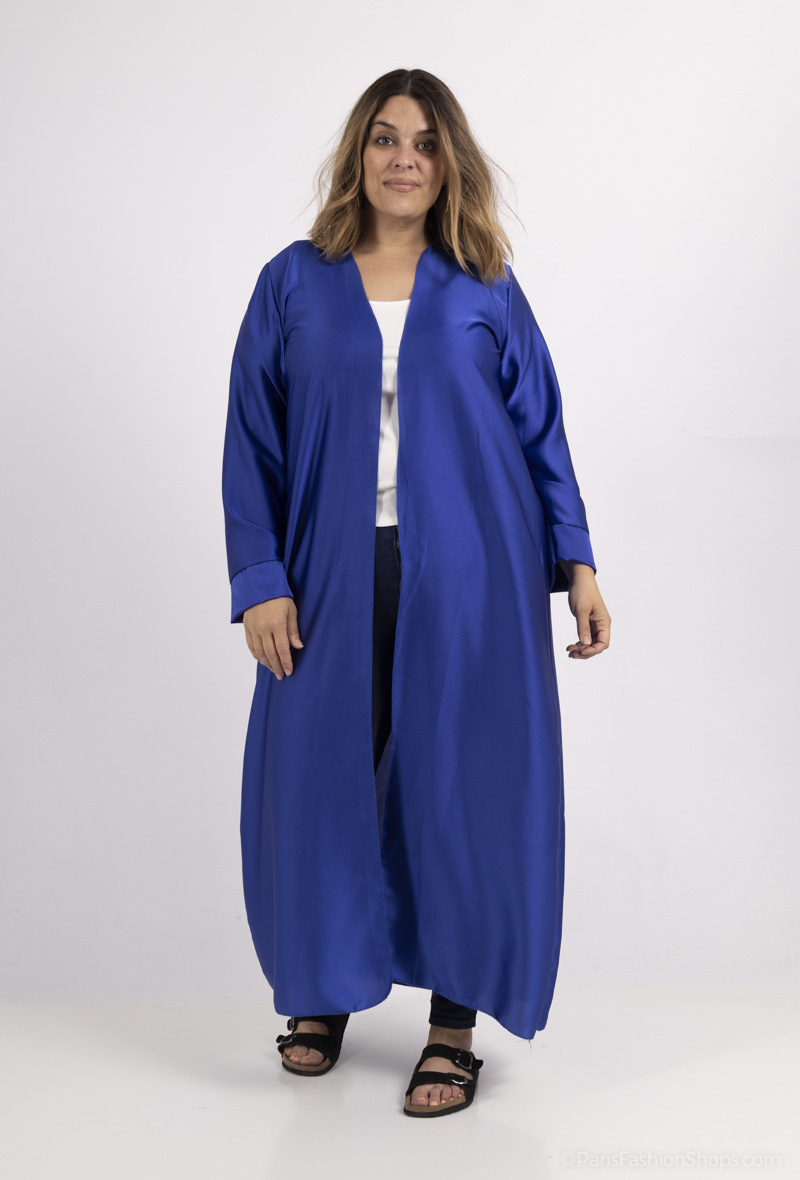 Wholesaler I'Mod - long satin kimono