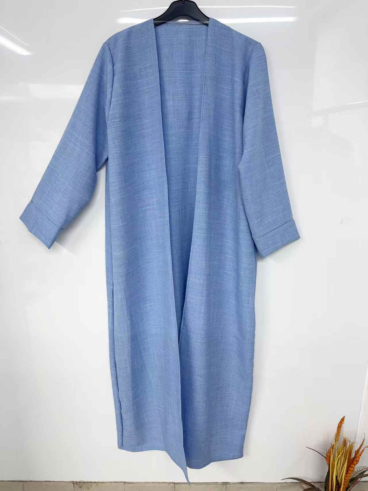 Wholesaler I'Mod - Long linen effect kimono