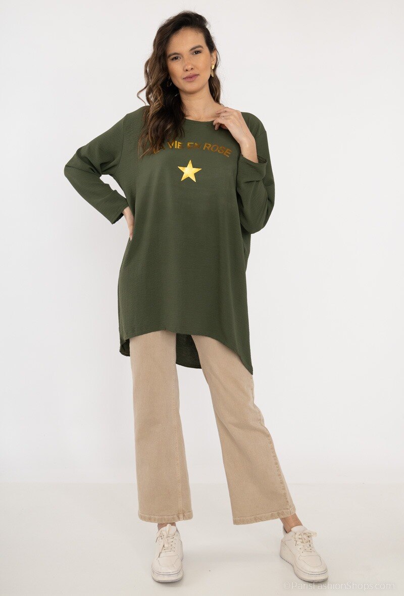 Mayorista I'Mod - Túnica Estampada Jazz