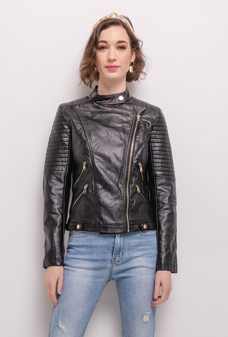 Grossiste I'Mod - Veste perfecto en similicuir