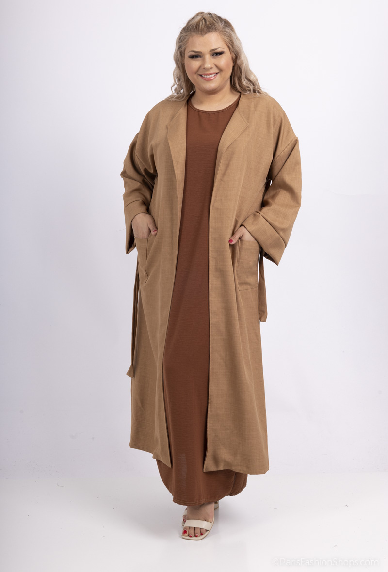 Wholesaler I'Mod - Lightweight long jacket with pockets