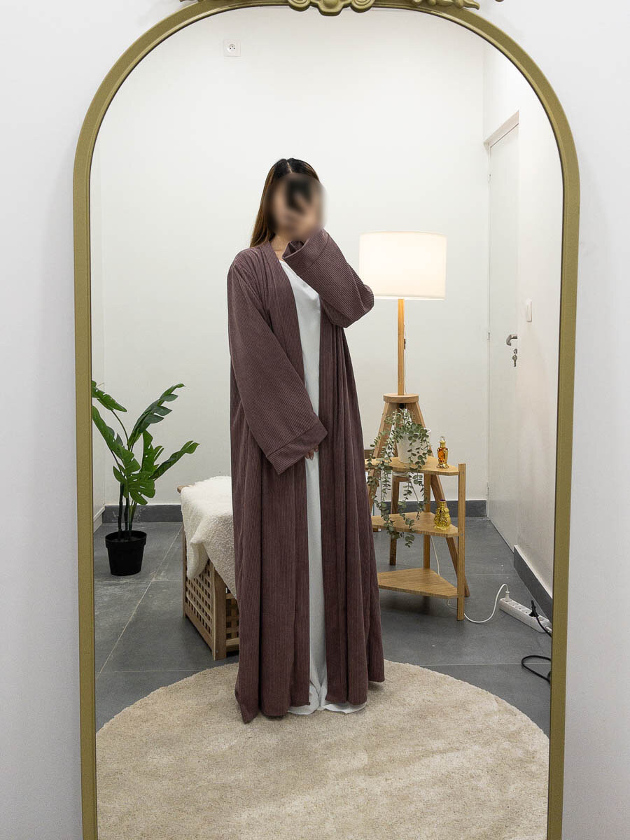 Wholesaler IDEAL OUTFIT - Corduroy Kimono