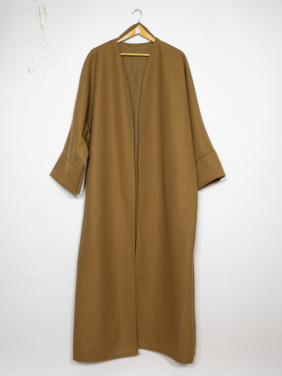 Grossista IDEAL OUTFIT - Cappotto in caban con maniche a farfalla