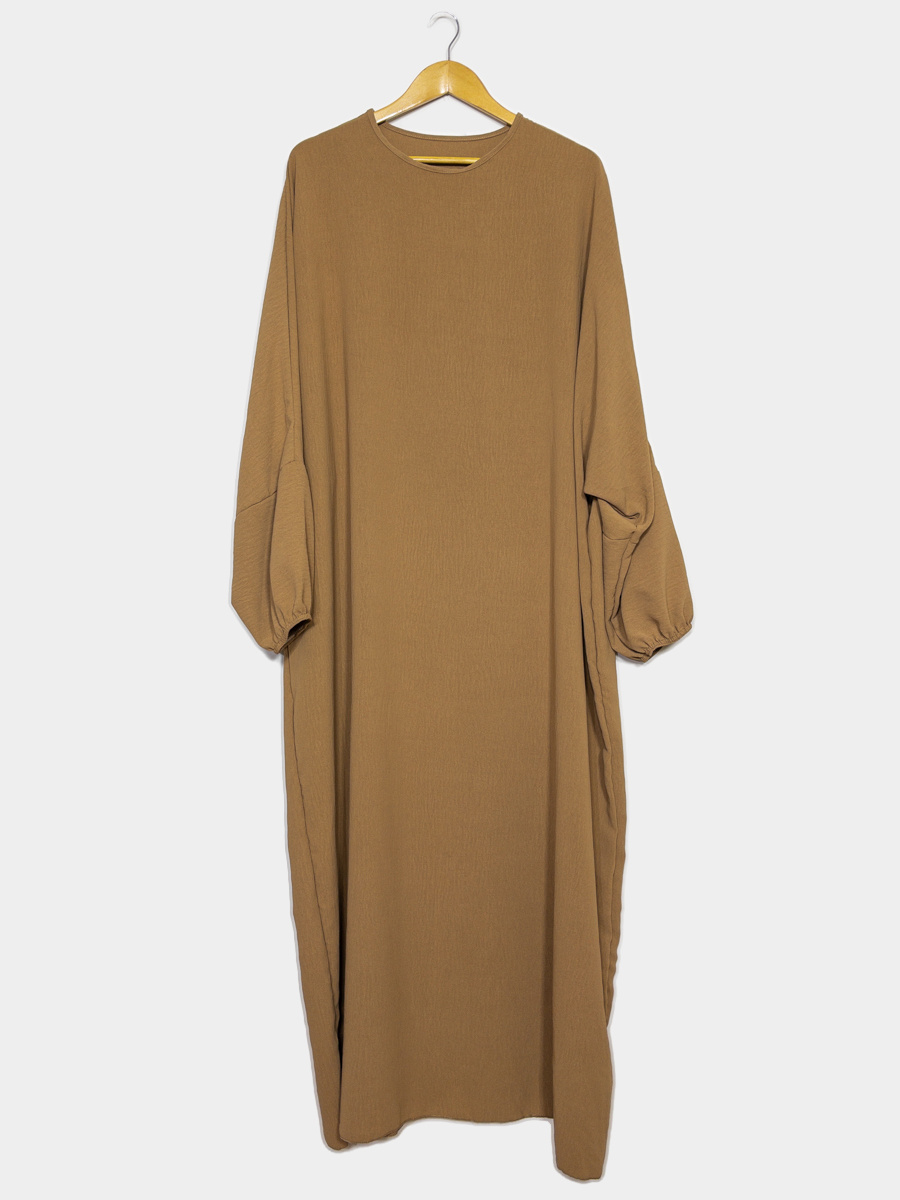 Grossista IDEAL OUTFIT - Abito abaya ampio in seta di Medina