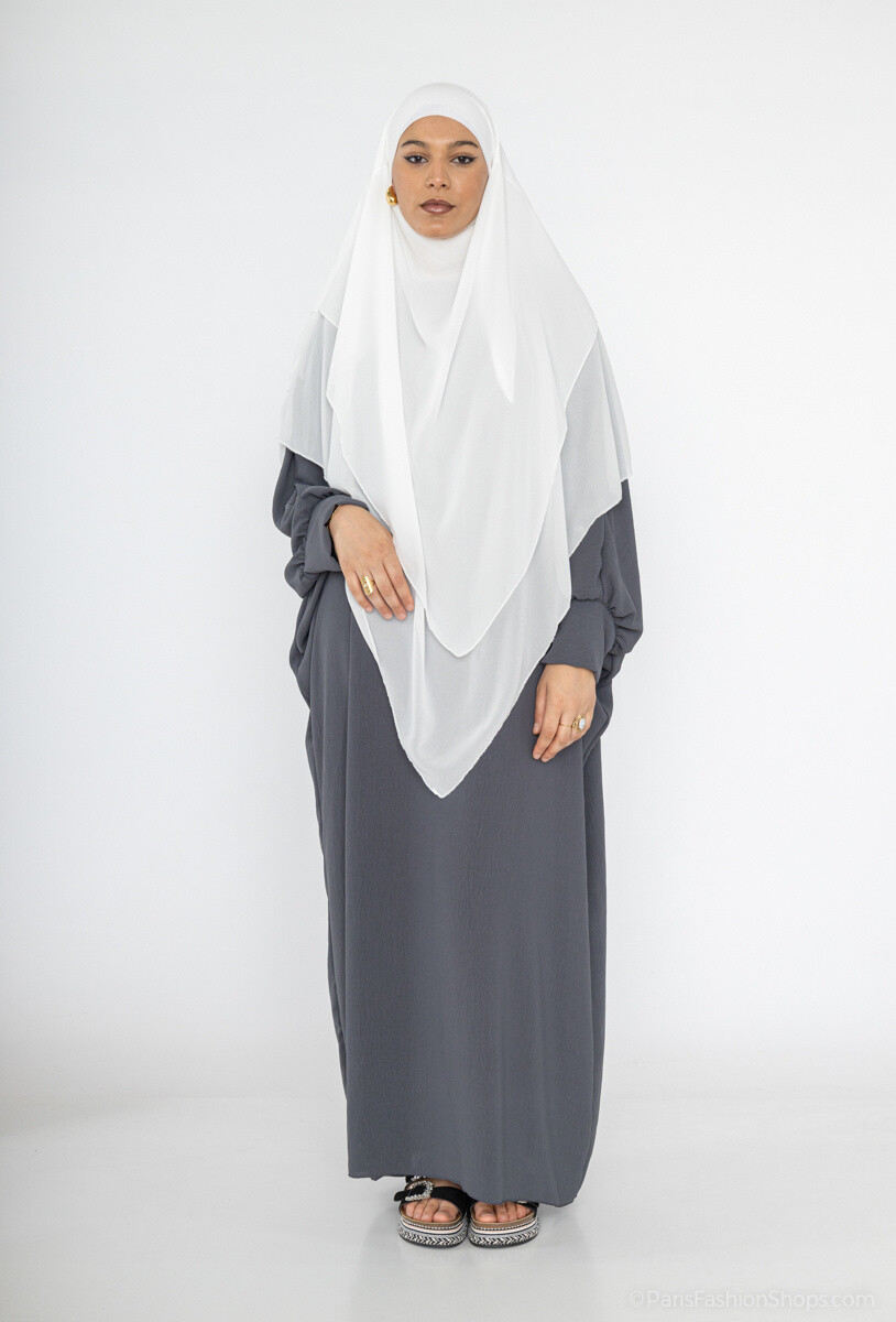 Grossista IDEAL OUTFIT - Abaya jazz lunga con maniche a farfalla