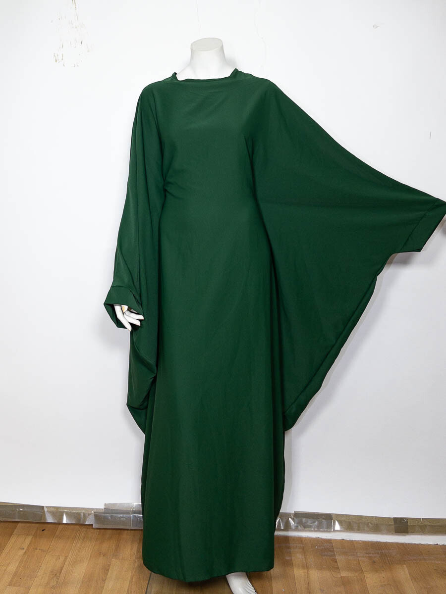 Grossiste IDEAL OUTFIT - Robe abaya large manche papillon