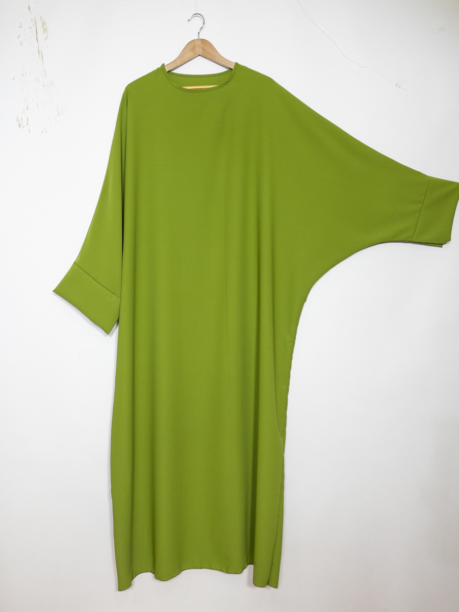Grossiste IDEAL OUTFIT - Robe abaya, manches papillon