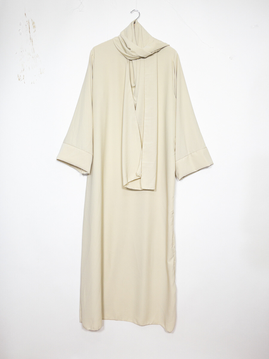 Grossista IDEAL OUTFIT - Abito abaya in seta da donna
