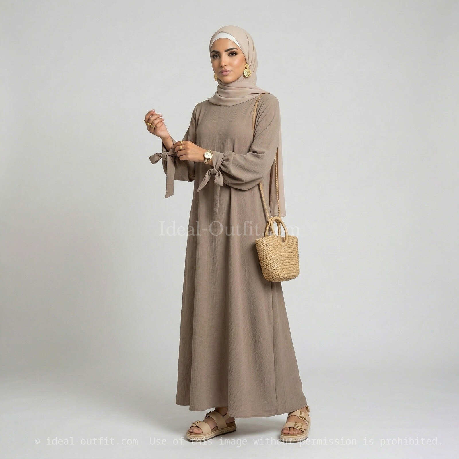 Wholesaler IDEAL OUTFIT - Medina Silk Abaya