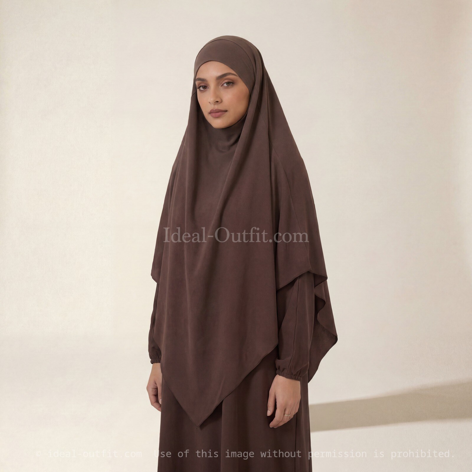 Wholesaler IDEAL OUTFIT - Long khimar in premium jersey