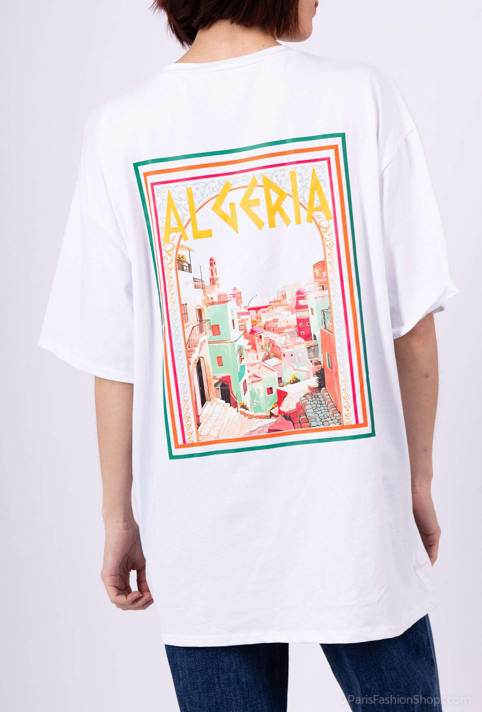 Grossista IDEAL OUTFIT - T-shirt stampato di grandi dimensioni