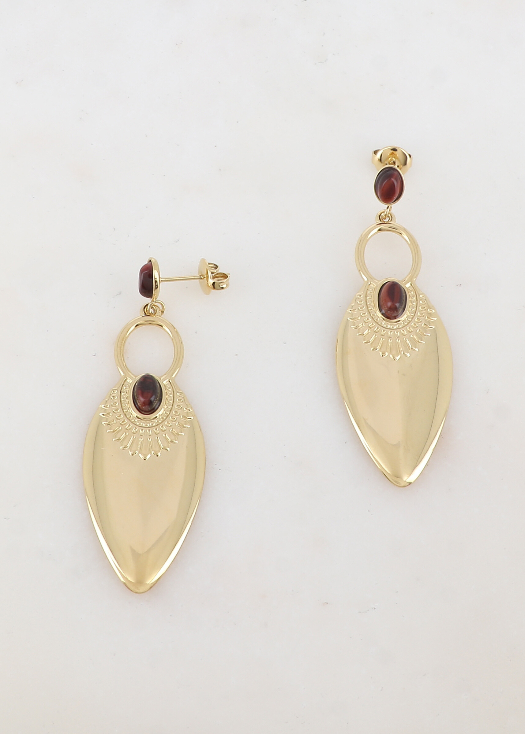 Wholesaler Ikita Paris - B.O with hanging chips, natural stones or pearls