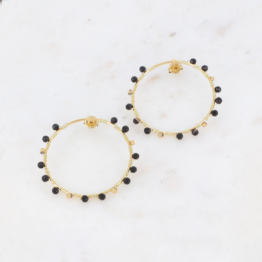Mayorista Ikita Paris - Pendientes con piedras naturales