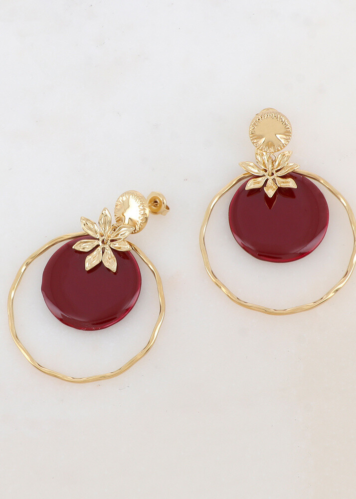 Wholesaler Ikita Paris - B.O to chip with enameled round room and flower paddle