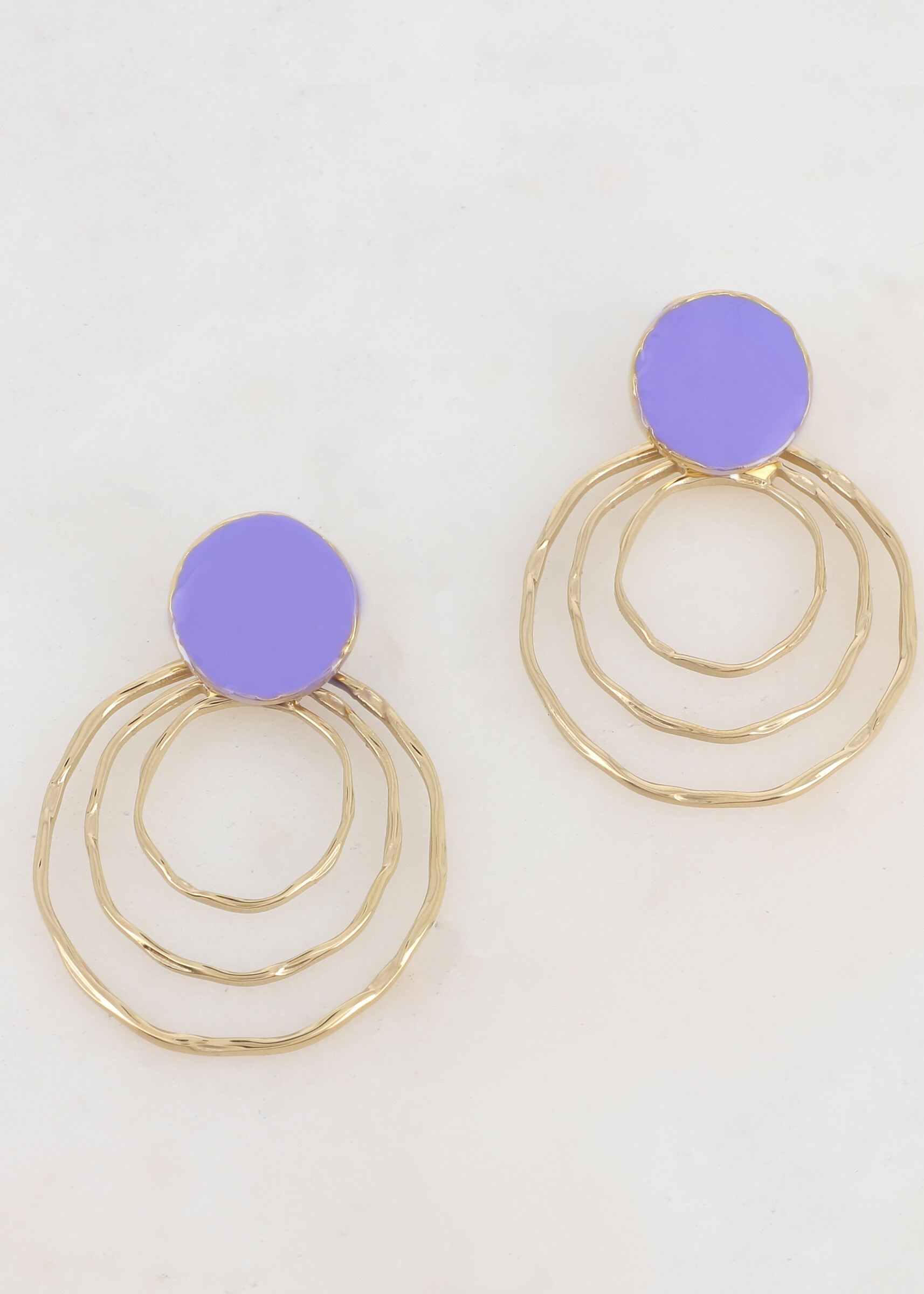 Wholesaler Ikita Paris - B.O to smart with enameled round room and 3 rings