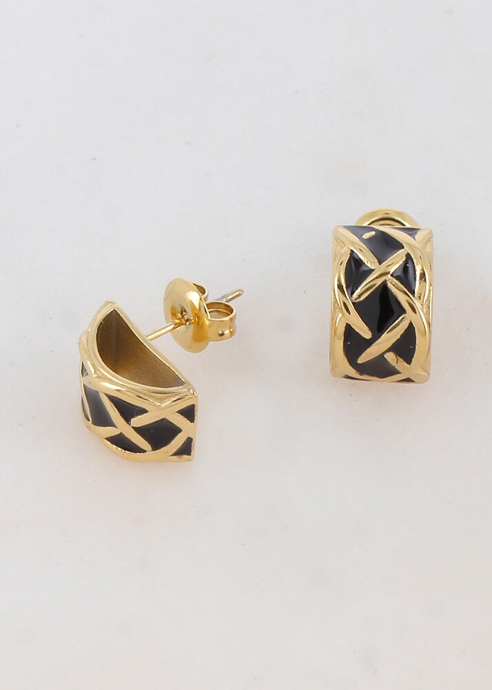 Wholesaler Ikita Paris - B.o with enameled chip with a graphic pattern