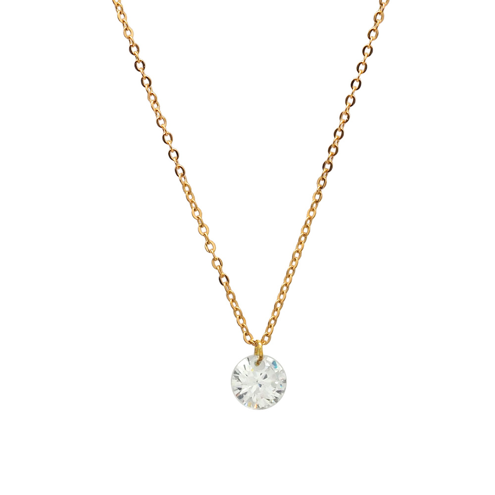 Mayorista Ikita Paris - Collar con mini zirconio