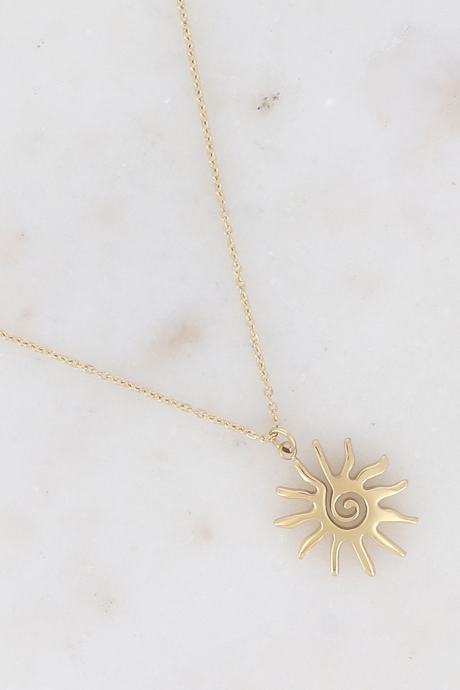 Mayorista Ikita Paris - Collar con colgante de sol