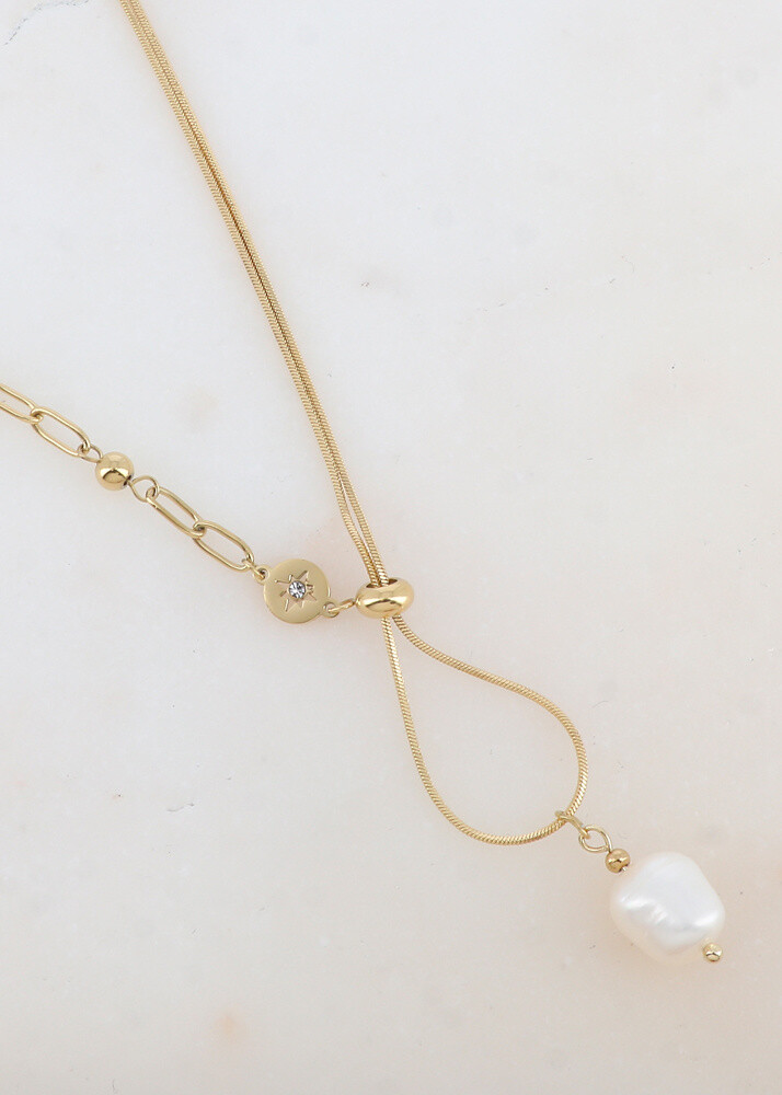 Wholesaler Ikita Paris - Collar in stake, freshwater pearl