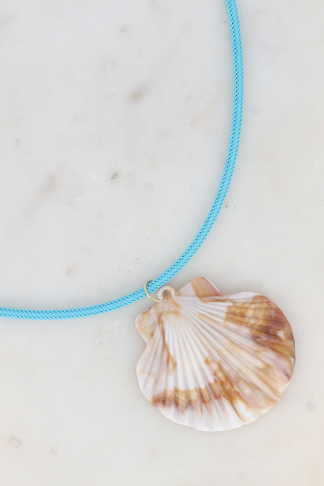 Mayorista Ikita Paris - Collar en cordón trenzado con estrella de mar de resina