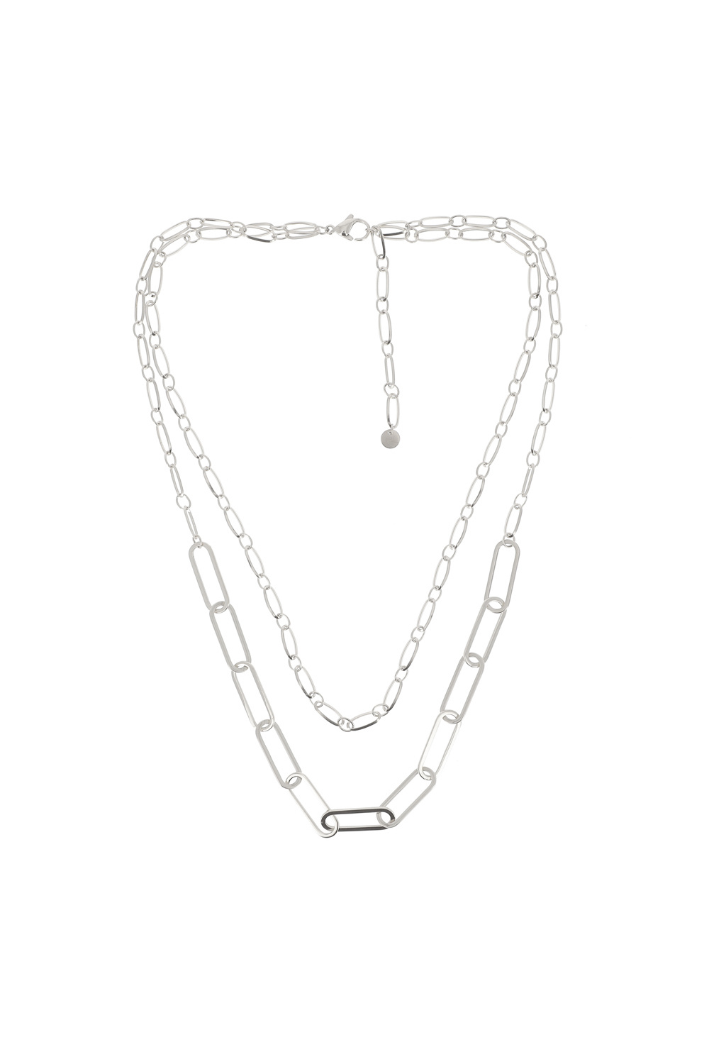 Grossiste Ikita Paris - Collier double rang mailles