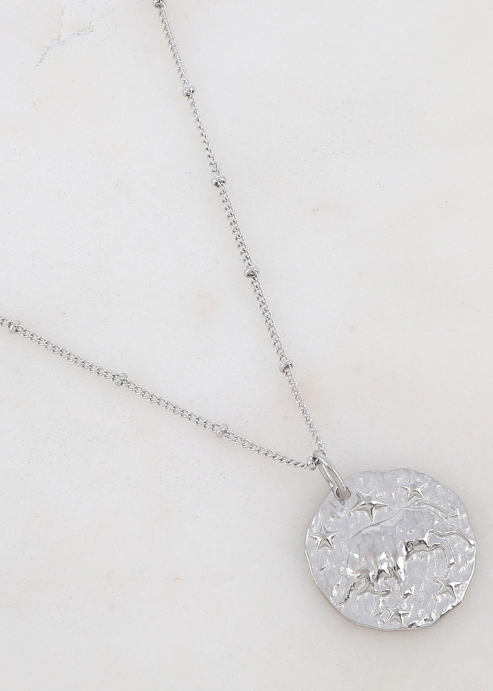 Wholesaler Ikita Paris - Rhodium bull necklace