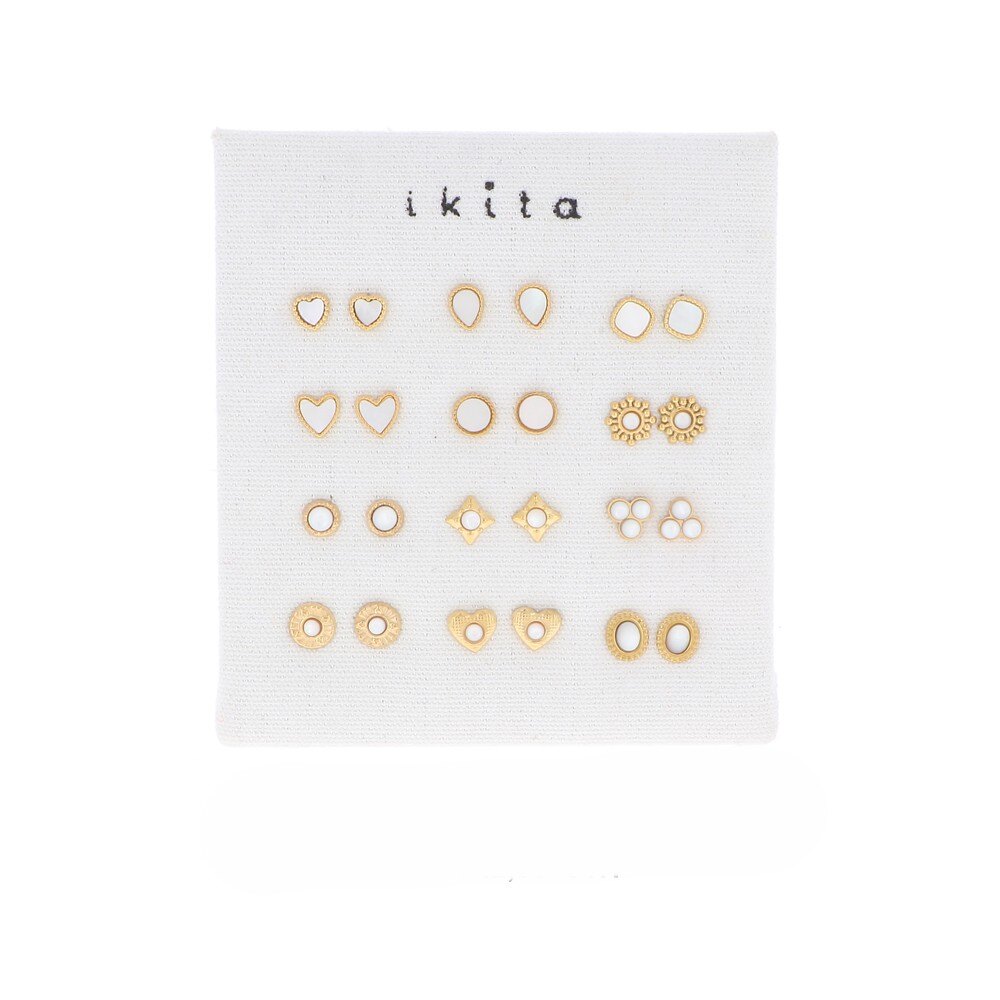 Grossiste Ikita Paris - Kit de 12 paires de B.O sur présentoir.