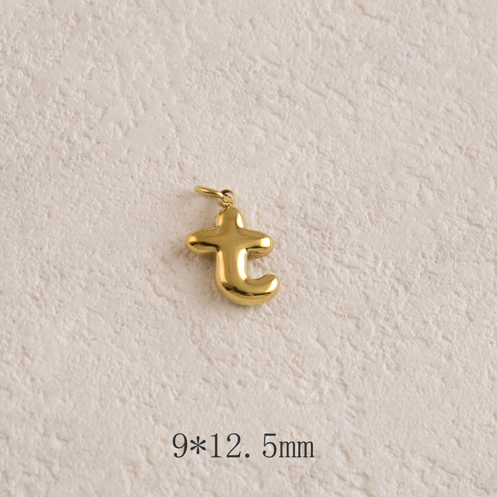 Wholesaler Ikita Paris - Set of 3 smooth letter pendants