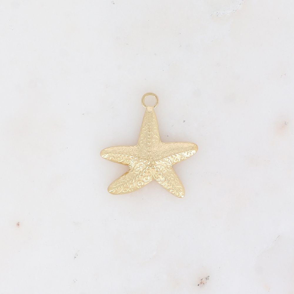 Mayorista Ikita Paris - LOTE DE 3 Colgantes con forma de estrella de mar