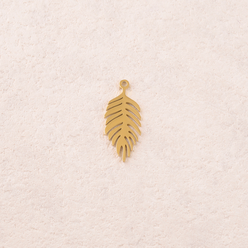 Wholesaler Ikita Paris - SET OF 3 Leaf-shaped Pendants