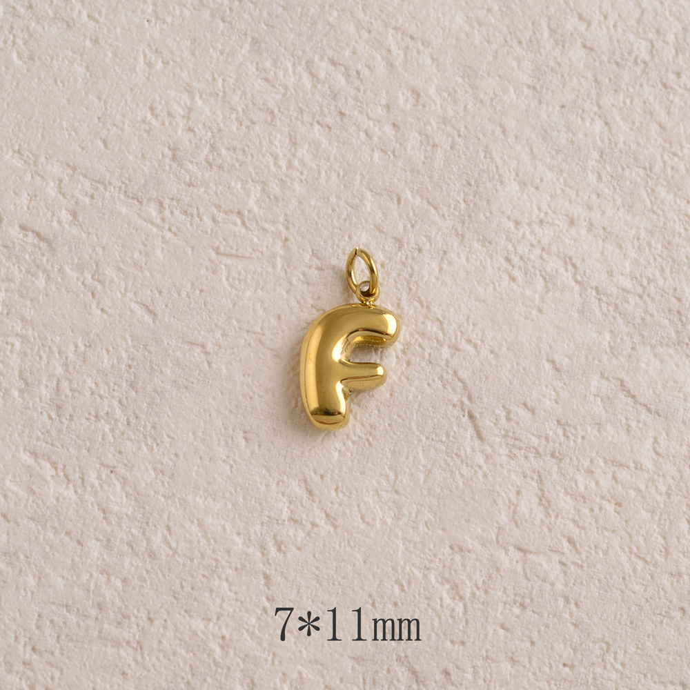 Wholesaler Ikita Paris - Set of 3 smooth letter pendants
