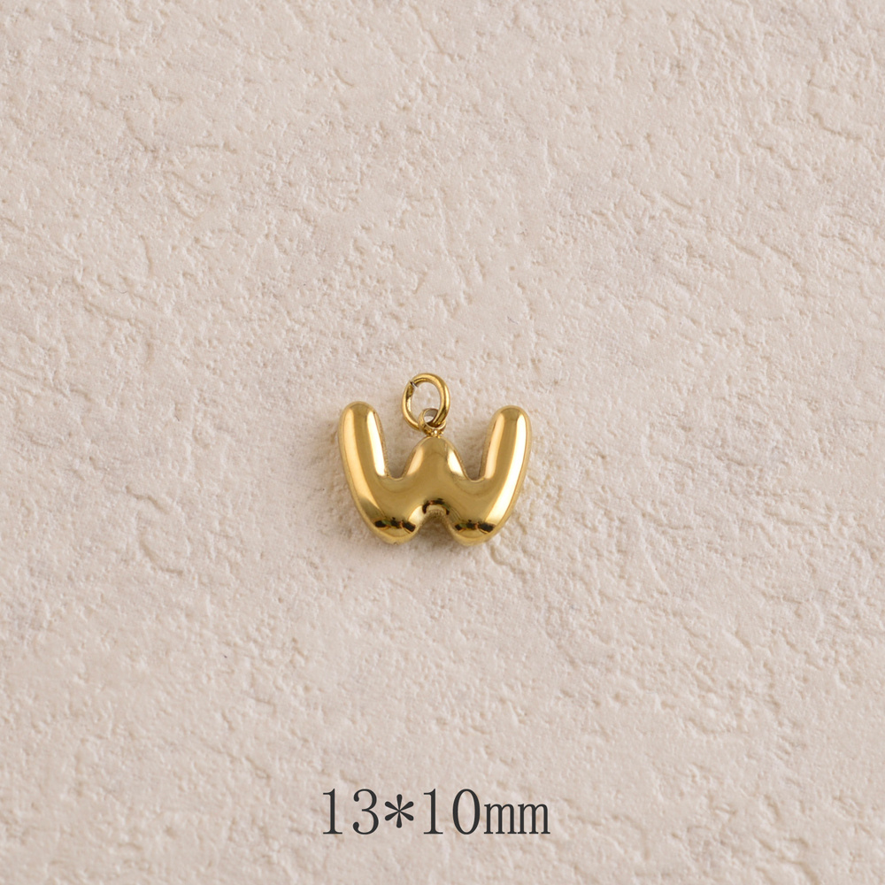Wholesaler Ikita Paris - Set of 3 smooth letter pendants