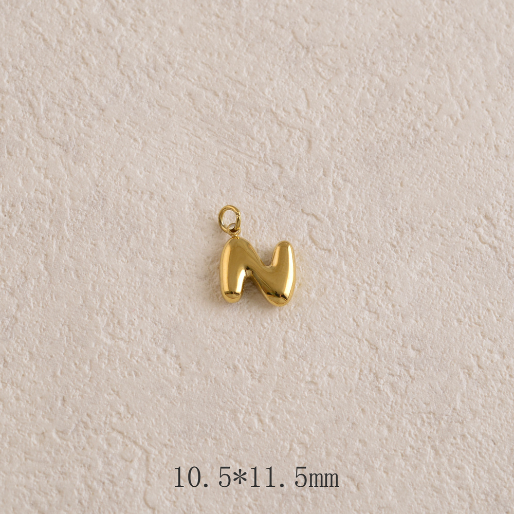 Wholesaler Ikita Paris - Set of 3 smooth letter pendants