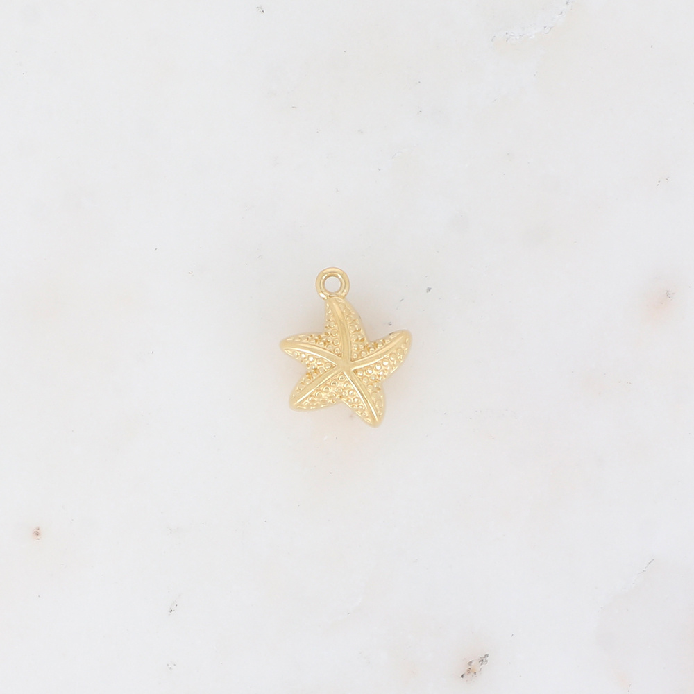 Mayorista Ikita Paris - LOTE DE 3 Colgantes con forma de estrella de mar