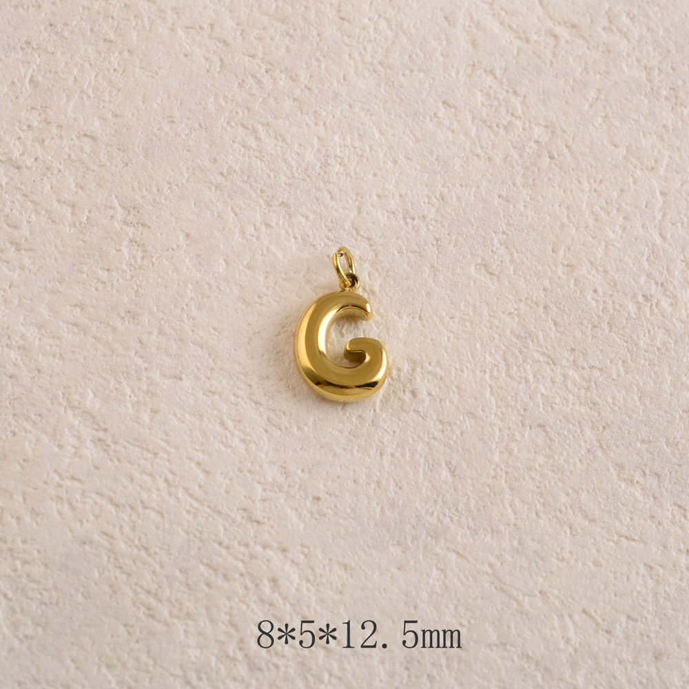 Wholesaler Ikita Paris - Set of 3 smooth letter pendants