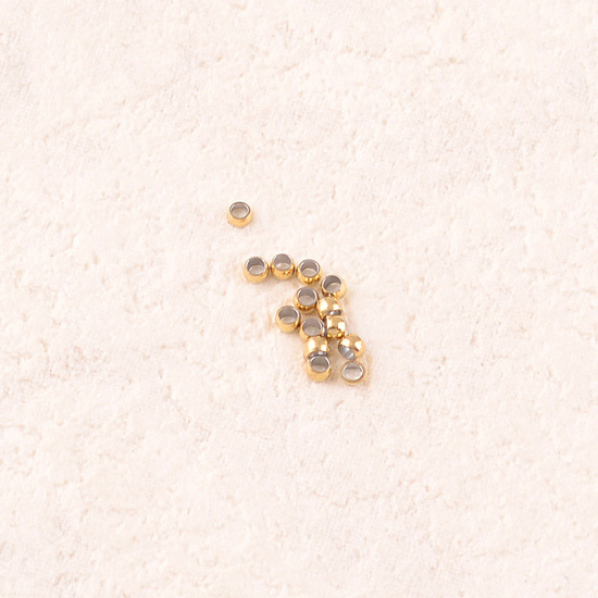 Großhändler Ikita Paris - LOT VON 100 Quetschperlen ⌀ 1,5 mm