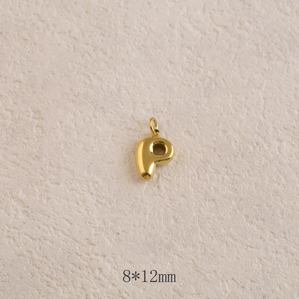Wholesaler Ikita Paris - Set of 3 smooth letter pendants