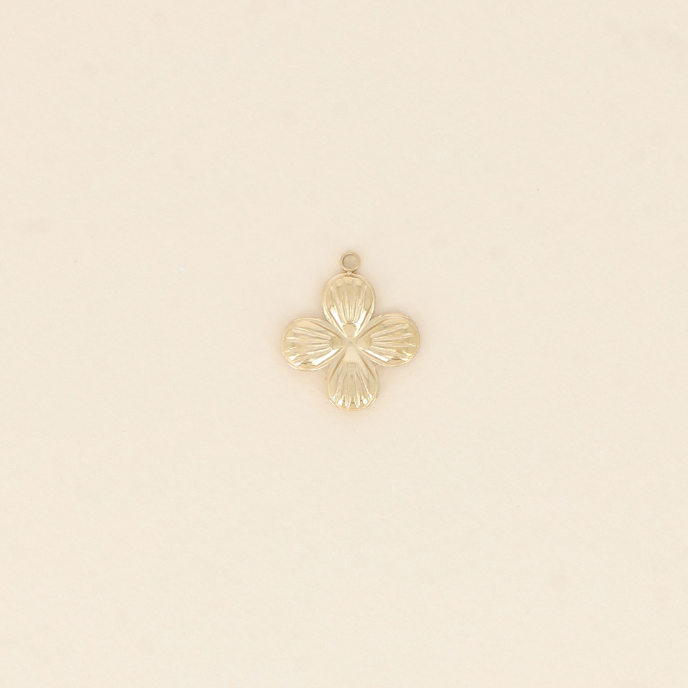 Wholesaler Ikita Paris - SET OF 3 Textured Flower-Shaped Pendants